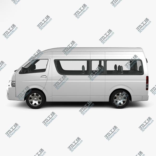 images/goods_img/2021040232/Toyota Hiace Passenger Van L2H3 GLX 2013 3D model/5.jpg